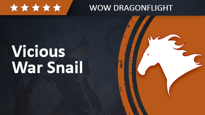 Vicious War Snail (PvP Season 2 Mount Dragonflight)